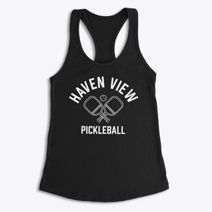 Haven View Ohio Pickleball Women's Racerback Tank