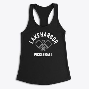 Lakeharbor Tennessee Pickleball Women's Racerback Tank