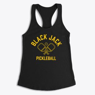 Black Jack Missouri Pickleball Women's Racerback Tank