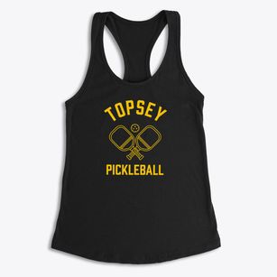 Topsey Texas Pickleball Women's Racerback Tank