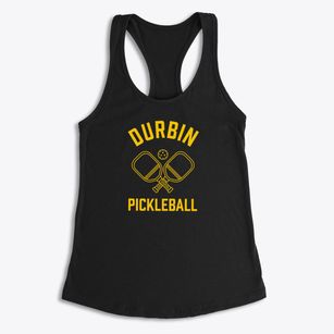 Durbin Ohio Pickleball Women's Racerback Tank