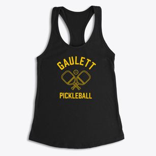 Gaulett Arkansas Pickleball Women's Racerback Tank