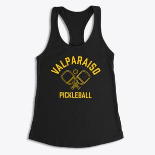 Valparaiso Indiana Pickleball Women's Racerback Tank