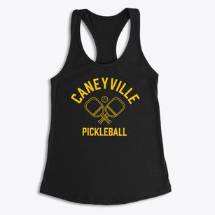 Caneyville Kentucky Pickleball Women's Racerback Tank