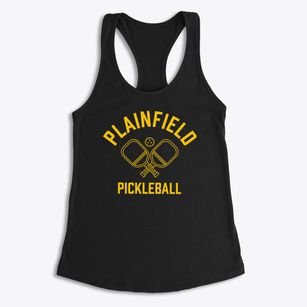 Plainfield Ohio Pickleball Women's Racerback Tank