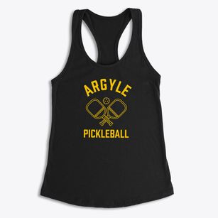 Argyle Missouri Pickleball Women's Racerback Tank