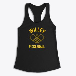 Willey Iowa Pickleball Women's Racerback Tank