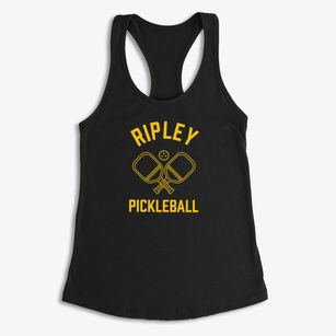 Ripley Illinois Pickleball Women's Racerback Tank