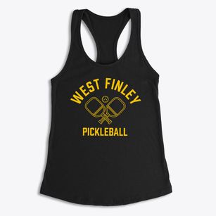 West Finley Pennsylvania Pickleball Women's Racerback Tank