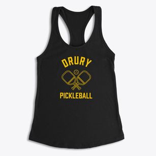 Drury Missouri Pickleball Women's Racerback Tank