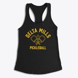 Delta Mills Michigan Pickleball Women's Racerback Tank