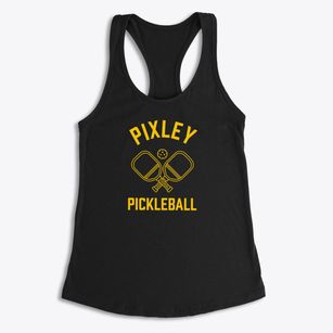 Pixley Wyoming Pickleball Women's Racerback Tank