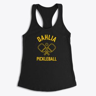 Dahlia New Mexico Pickleball Women's Racerback Tank