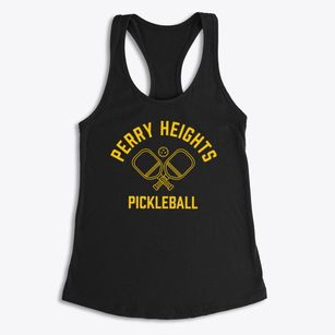 Perry Heights Ohio Pickleball Women's Racerback Tank