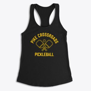 Pike Crossroads North Carolina Pickleball Women's Racerback Tank