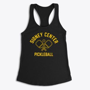 Sidney Center New York Pickleball Women's Racerback Tank