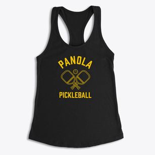 Panola Texas Pickleball Women's Racerback Tank