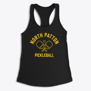 North Patton Missouri Pickleball Women's Racerback Tank