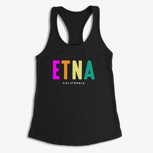 Etna California Color Pop Women's Racerback Tank