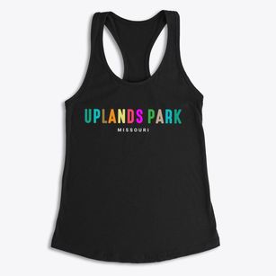 Uplands Park Missouri Color Pop Women's Racerback Tank