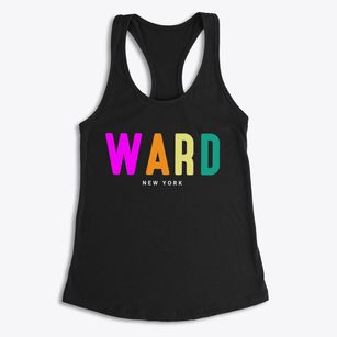 Ward New York Color Pop Women's Racerback Tank