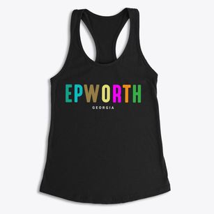 Epworth Georgia Color Pop Women's Racerback Tank