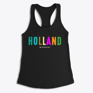 Holland Missouri Color Pop Women's Racerback Tank