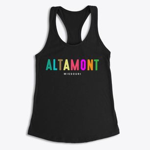 Altamont Missouri Color Pop Women's Racerback Tank