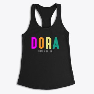 Dora New Mexico Color Pop Women's Racerback Tank