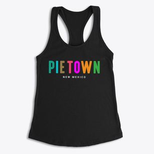 Pie Town New Mexico Color Pop Women's Racerback Tank