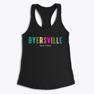 Byersville New York Color Pop Women's Racerback Tank