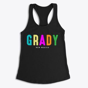 Grady New Mexico Color Pop Women's Racerback Tank