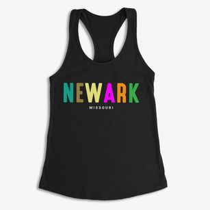 Newark Missouri Color Pop Women's Racerback Tank