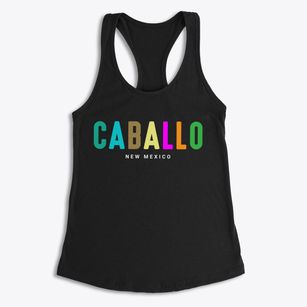 Caballo New Mexico Color Pop Women's Racerback Tank