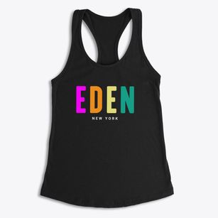 Eden New York Color Pop Women's Racerback Tank