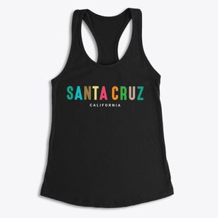 Santa Cruz California Color Pop Women's Racerback Tank