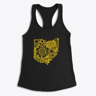  Ohio Mandala Women's Racerback Tank