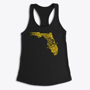  Florida Mandala Women's Racerback Tank