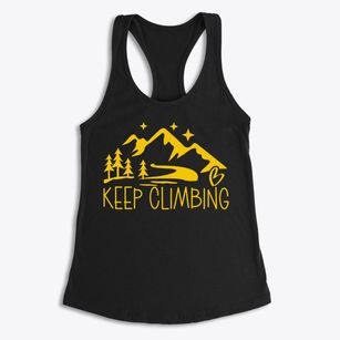   Keep Climbing Women's Racerback Tank