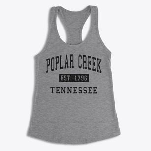 Poplar Creek Tennessee Classic Established Women's Racerback Tank
