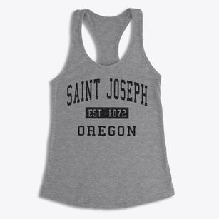 Saint Joseph Oregon Classic Established Women's Racerback Tank
