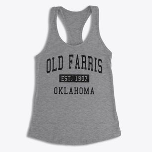 Old Farris Oklahoma Classic Established Women's Racerback Tank