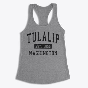 Tulalip Washington Classic Established Women's Racerback Tank