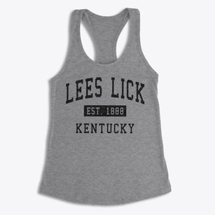Lees Lick Kentucky Classic Established Women's Racerback Tank