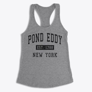 Pond Eddy New York Classic Established Women's Racerback Tank
