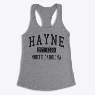 Hayne North Carolina Classic Established Women's Racerback Tank