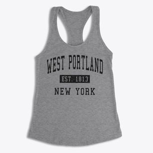 West Portland New York Classic Established Women's Racerback Tank