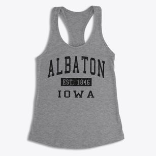 Albaton Iowa Classic Established Women's Racerback Tank