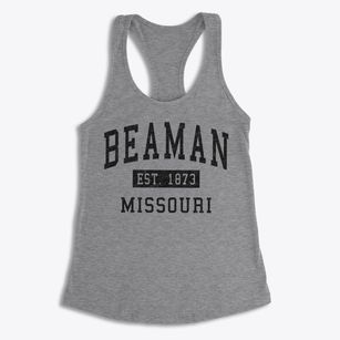 Beaman Missouri Classic Established Women's Racerback Tank