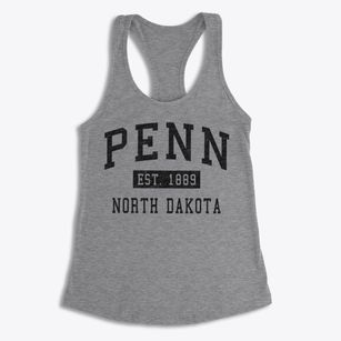 Penn North Dakota Classic Established Women's Racerback Tank
